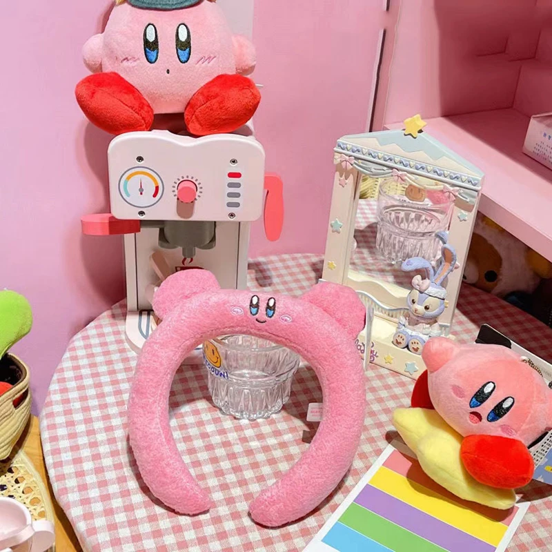 

Pink Cute Hairbands Anime Character Cotton Plush Doll Headbands for Women Hair Accessories Girls Fashion Daily Headdress