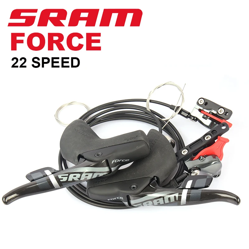 Гидравлический диск SRAM Force 22 2X1 для шоссейного велосипеда 1 скорость левый и