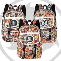 2021 new anime neko atsume naruto attack on titan cartoon backpack fashion leisure travel backpack kids gift