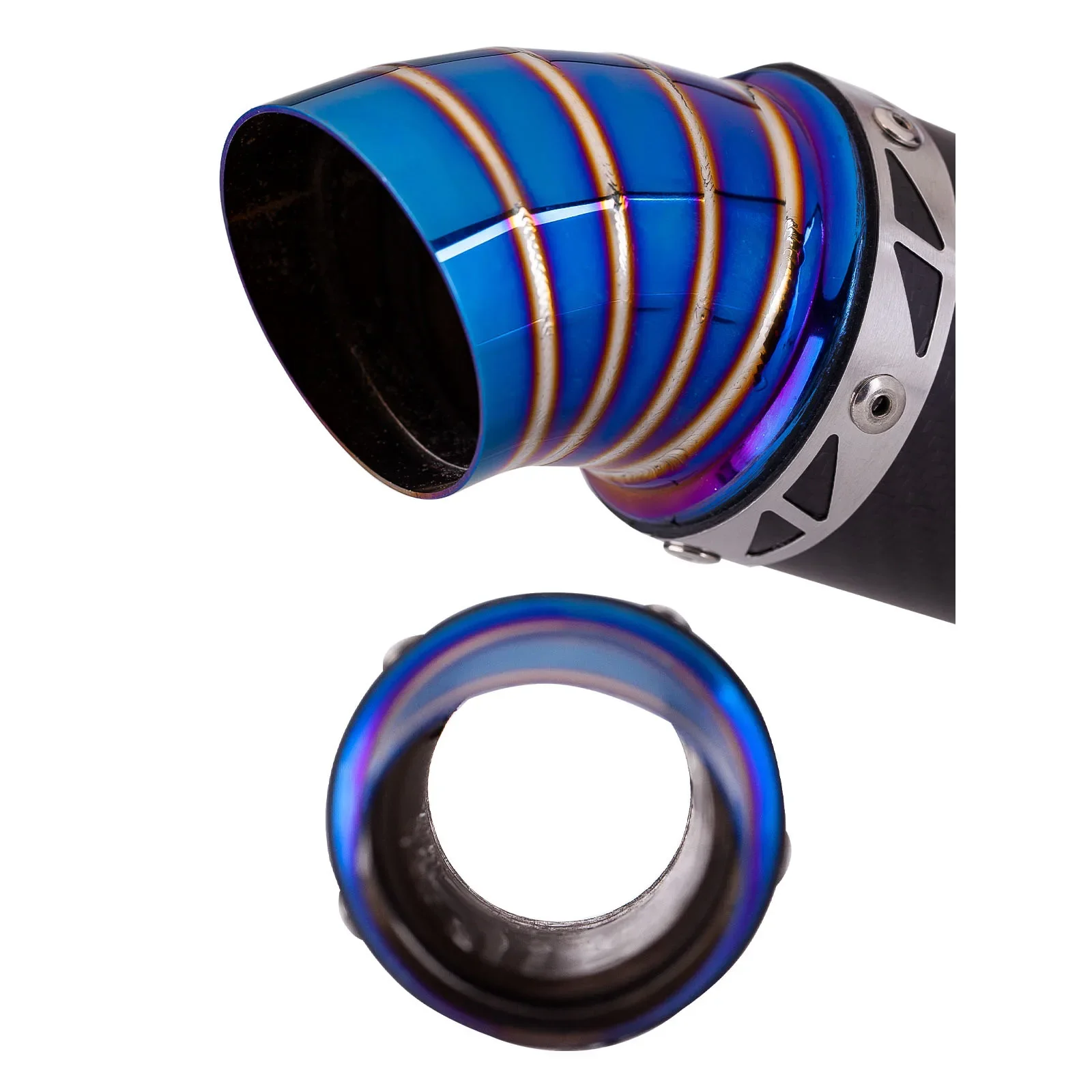 51/53 мм универсальный глушитель из углеродного волокна для мотоцикла sc NINJA250-650