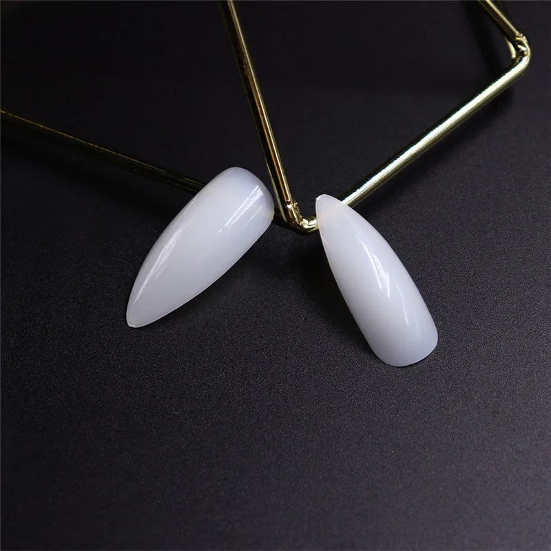 100 шт./упак. профессиональный накладные ногти для ног полного покрытия