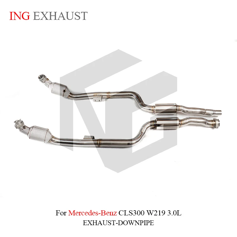 Защитная трубка для двигателя ING бесступенчатая труба выхлопной трубы Mercedes BENZ