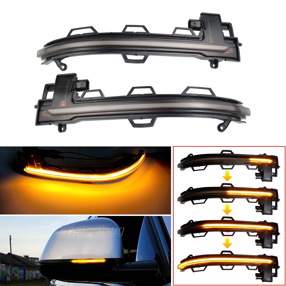 

LED Dynamic Turn Signal Light For BMW X3 G01 2018 2019 2020 X4 G02 X5 G05 X6 G06 X7 G07 Flowing Water Blinker Flashing Lamp