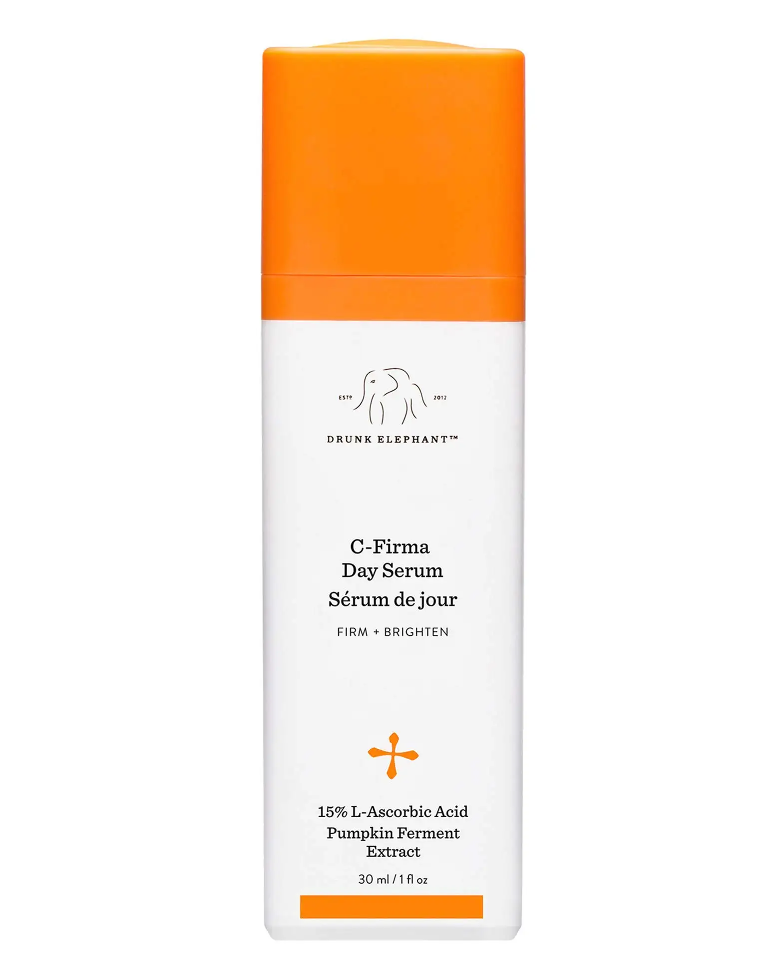 

Drunk Elephant C-Firma Day Serum Brightening and Tightening Face Serum with 15% Ascorbic Acid 30ml TLC Or Protini