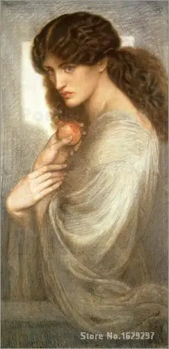 

oil Painting modern Proserpina Dante Gabriel Rossetti Hand painted High quality
