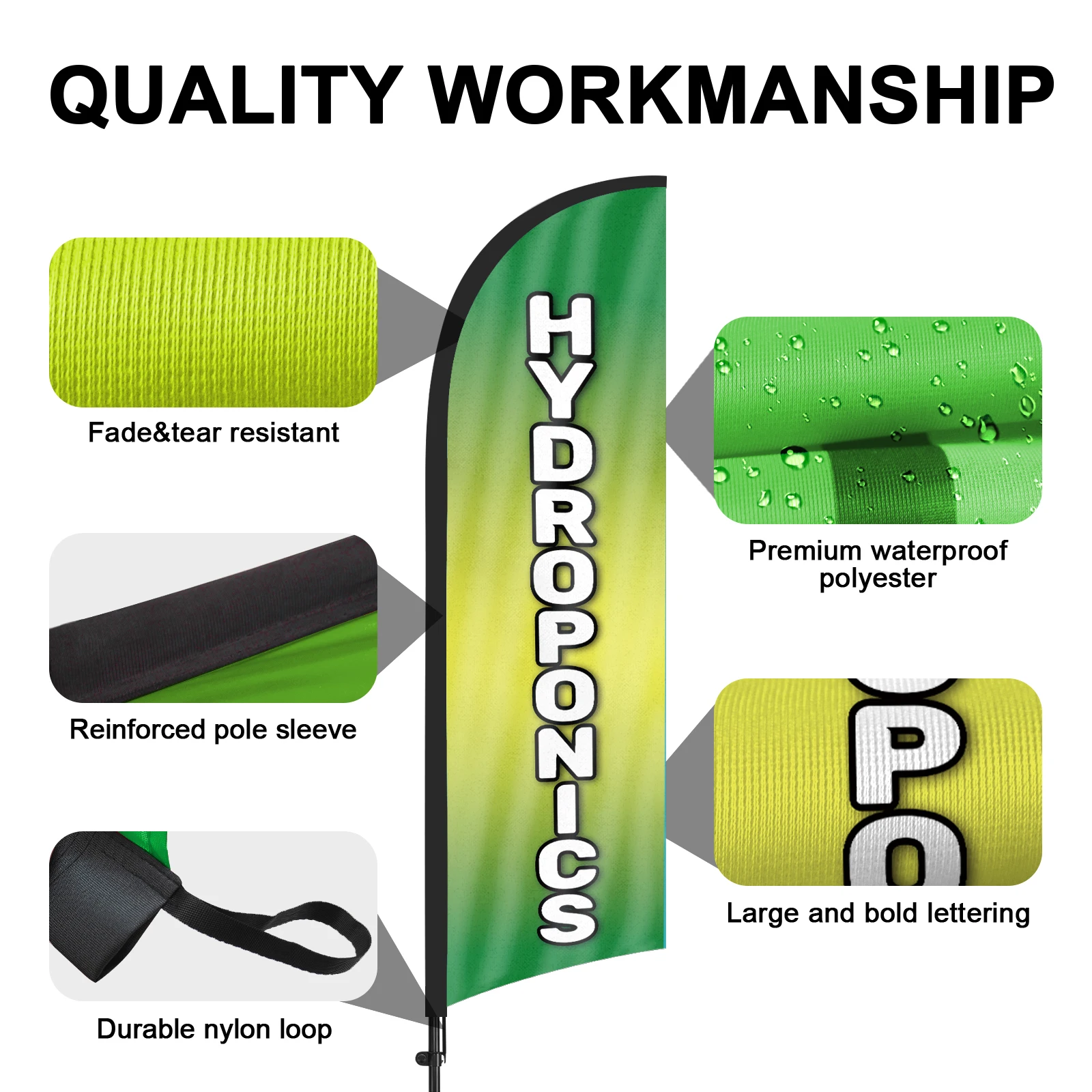 FSFLAG 1 шт. 280 см флаг с перьями гидропоники и флагштоком рекламный уличный баннер