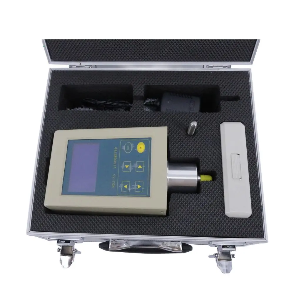 NDJ-5S Цифровой роторный вискозиметр Тестер жидкости и вязкости Диапазон 1- 100000