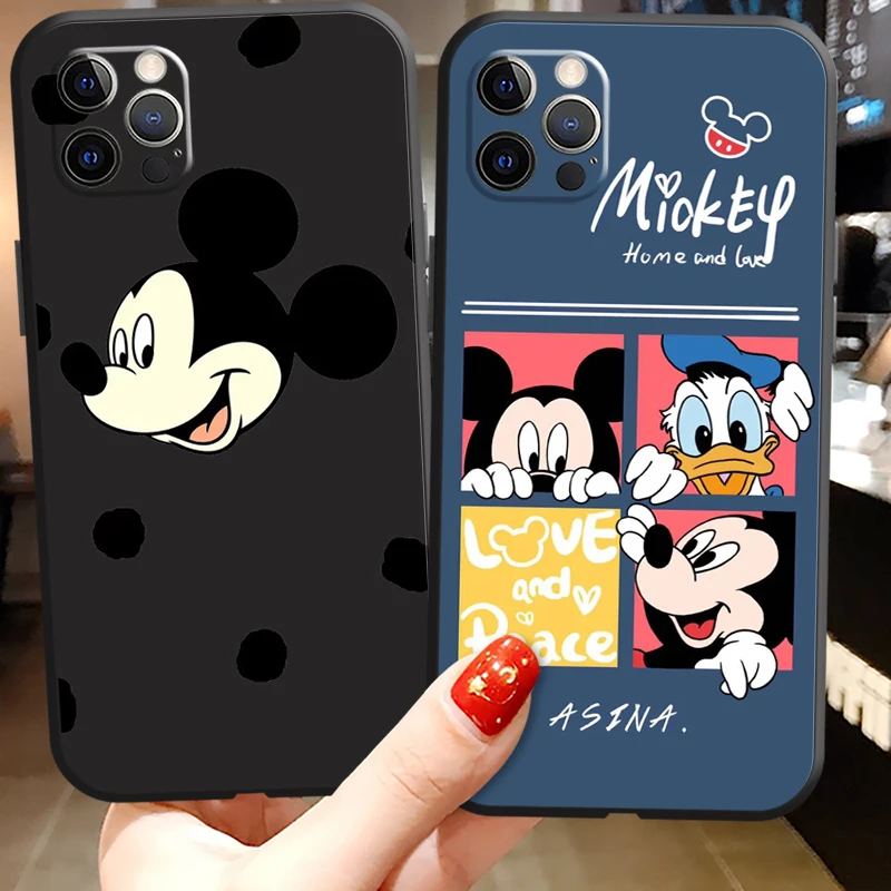 

2022 Disney Phone Cases For iPhone 11 12 Pro MAX 6S 7 8 Plus XS MAX 12 13 Mini X XR SE 2020 Cases Carcasa Back Cover Funda