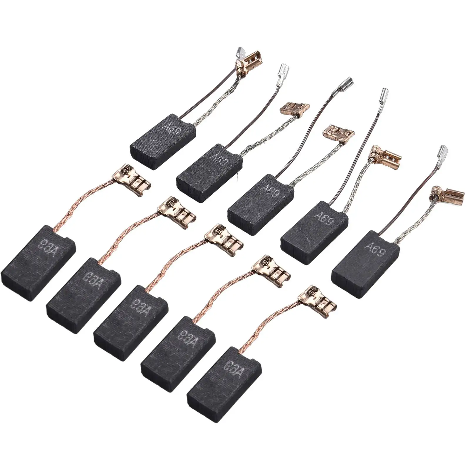 10 шт. карбоновые щетки для дрели Bosch GBH 5-40 DCE GSH 5-CE 5 E DE