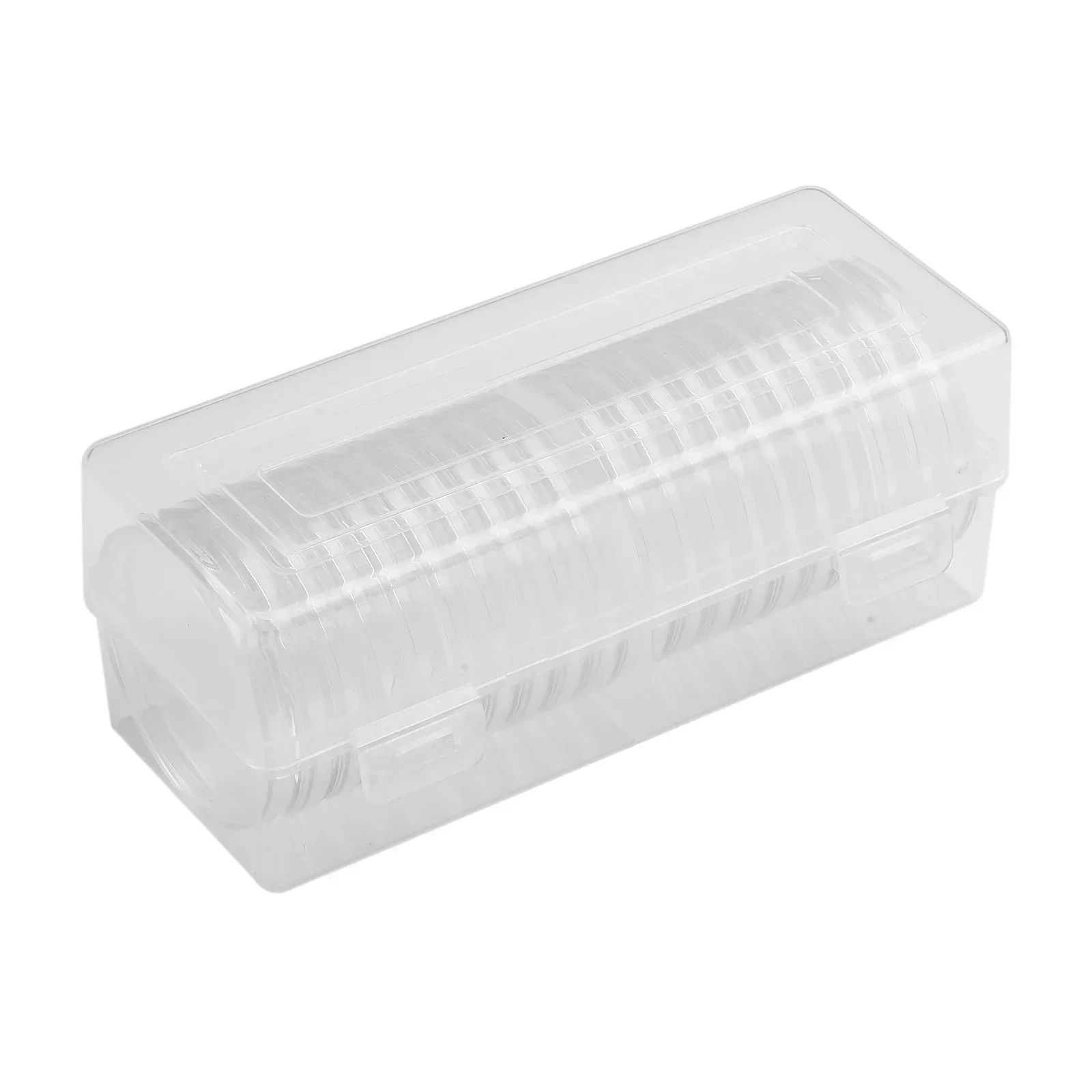 20 шт. прозрачные круглые держатели для капсул монет прозрачная памятная