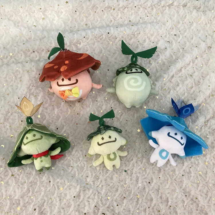 

New 10/20cm Genshin Impact Sumeru Aranara Plush Toys Cute Soft Stuffed Cartoon Keychain Dolls For Kid Birthday Christmas Gift
