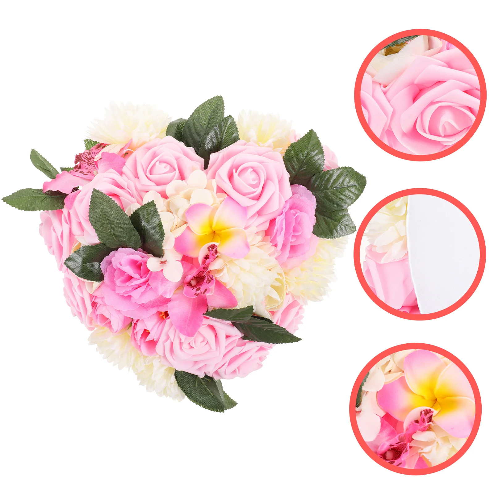 

Heart Wreath Shaped Wreaths Garland Wreth Floral Garlands Flower Large