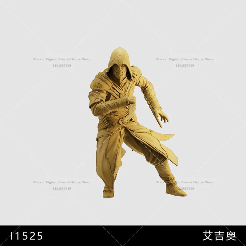 1/64 1/43 1/35 масштаб миниатюрная кукла сцены Assassin Aigio Altair Cassandra приключенческая