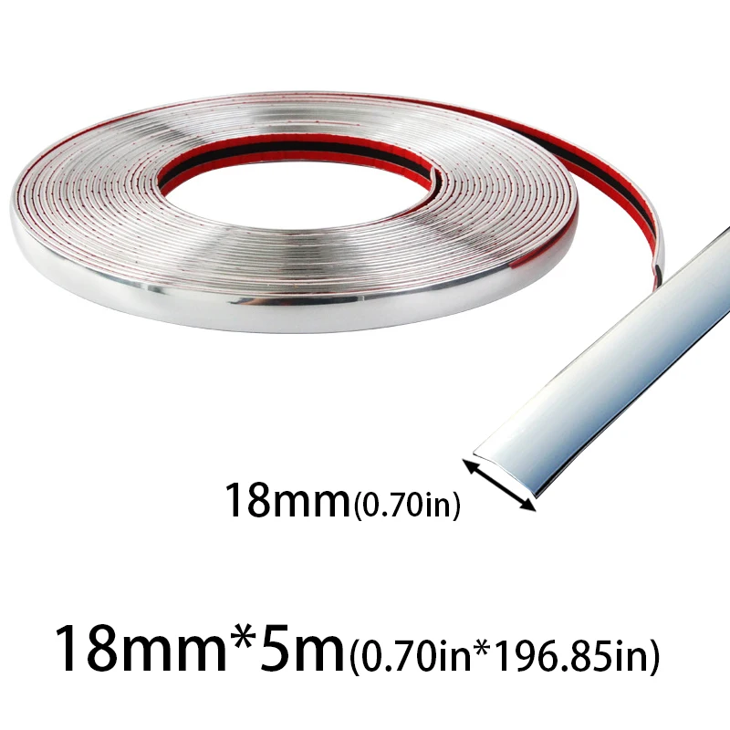

﻿ 3C/5C хромированная отделка ПВХ универсальный автомобильный дверной бампер устойчивые к царапинам защитные наклейки лента для предотвращения столкновений защита края двери автомобиля