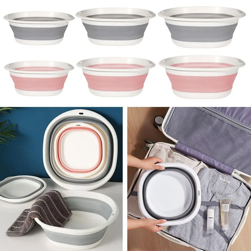 

Travel Multi-purpose Picnic Cleaning Tool Collapsible Wash Basin Foldable Washbasin Washing Up Bowl Portable Basins