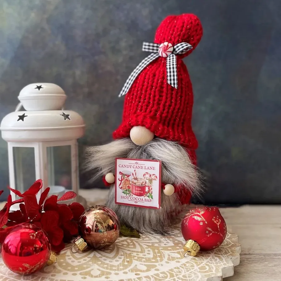 

Kawaii 2 Items/ Lot Christmas Dolls Faceless Snowman Santa Claus Kids Toys New Year Wish List Present Gifts for Girls Boy Child