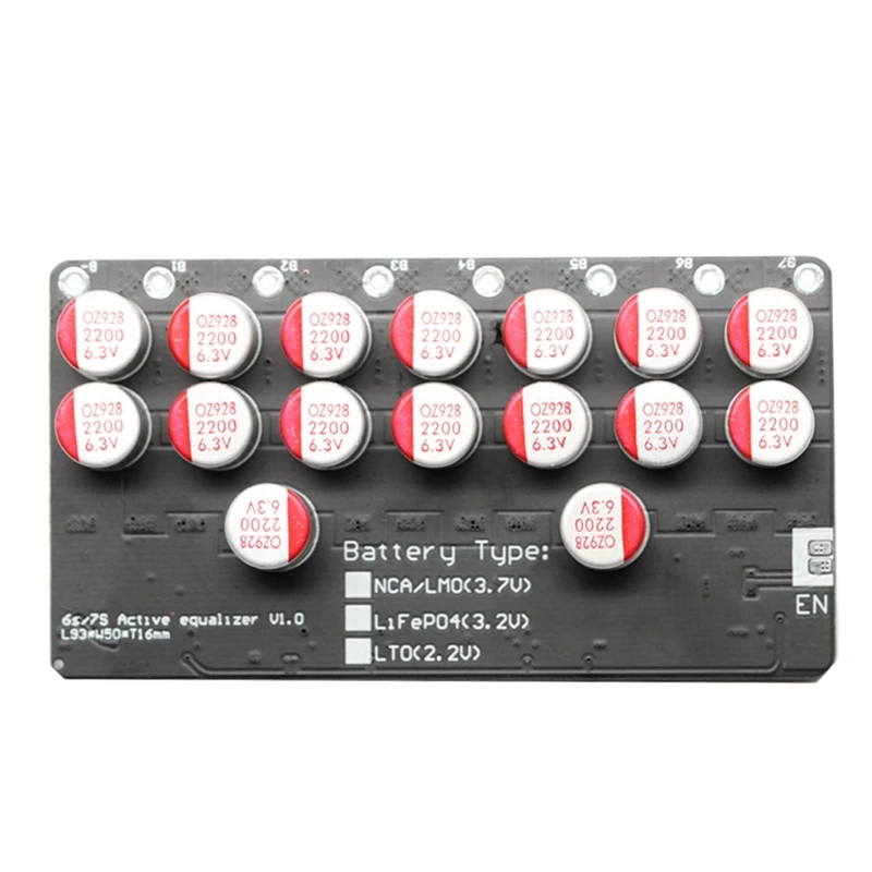 

Top 5A Balancer 7S LiFePo4 Li-Ion Ver Battery Active Equalizer Balancer Energy Transfer Board Balance