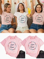 women france letter super t%c3%a9moin party brides team t shirt summer girl casual wedding female tops tees camisetas mujer