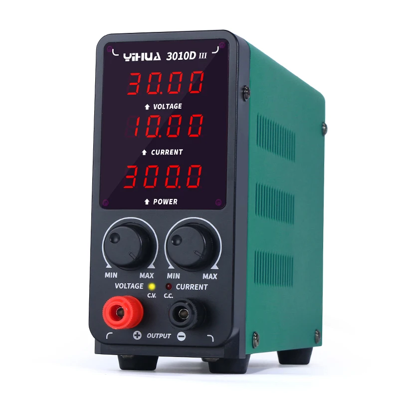 YIHUA 3010D-III 30 В регулируемый источник питания постоянного тока цифровой