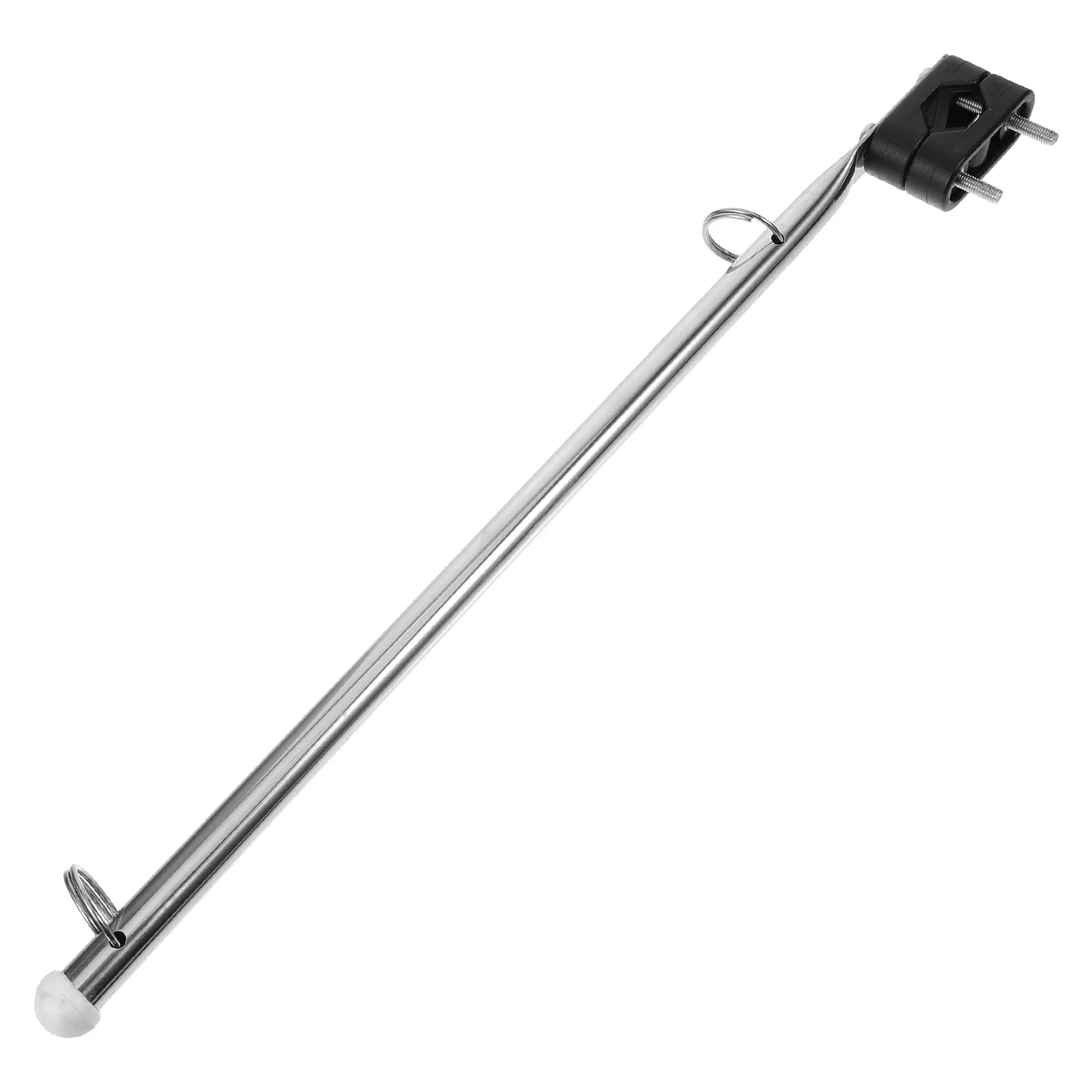

Flag Holder Boat Stainless Steel Supports Stand Marine Flagpole Metal Rod Mount Convenient Practical Yacht