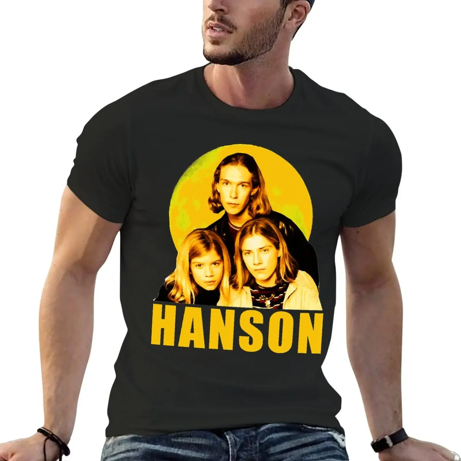 Классическая футболка Hanson для мальчиков с животным принтом одежда в стиле хиппи