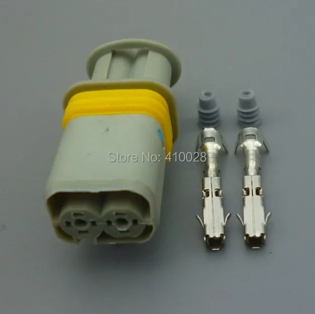 Shhworldsea 1 5 мм 2-контактный гнездовой серый автомобильный разъем автоматическая