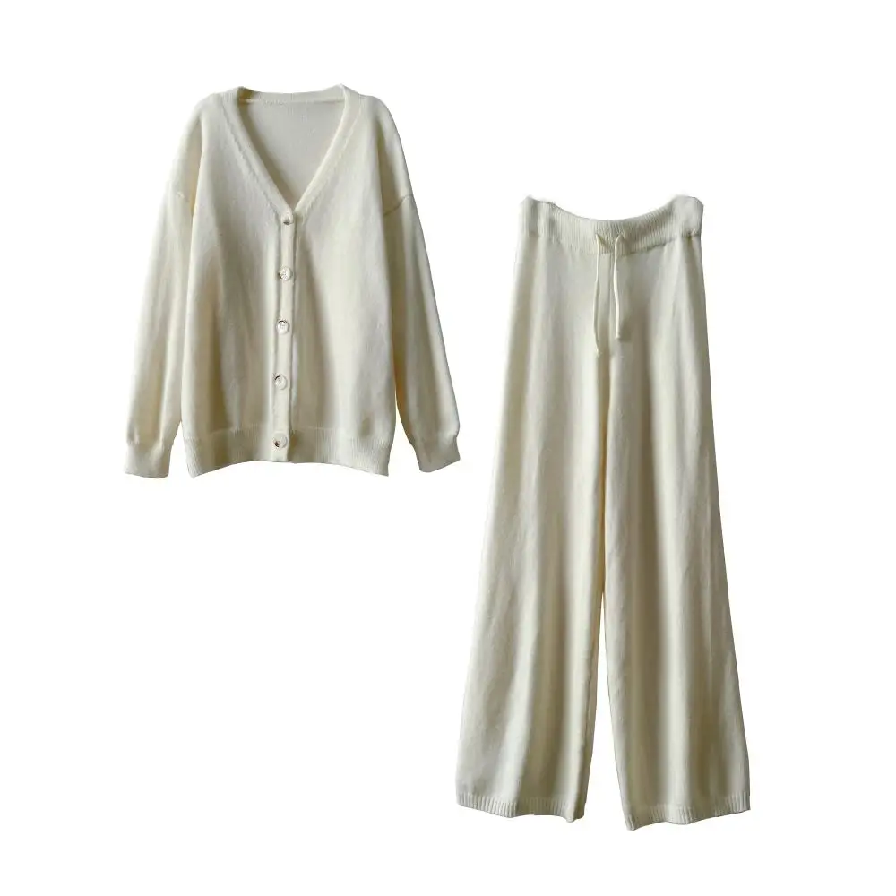 Женский трикотажный костюм из 3 предметов свитер кардиган жилет укороченный топ