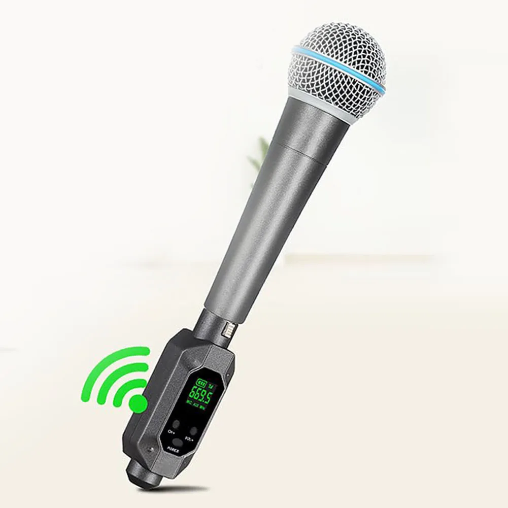 Беспроводной микрофонный преобразователь XLR-передатчик-приемник для