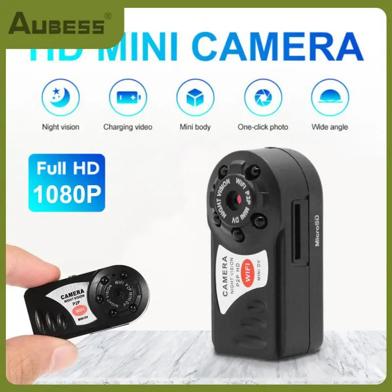

Motion Detection High-definition Night Vision Mini Video Camcorder Short Startup Time Mini Q7 Camera Display Smoother Smart Home