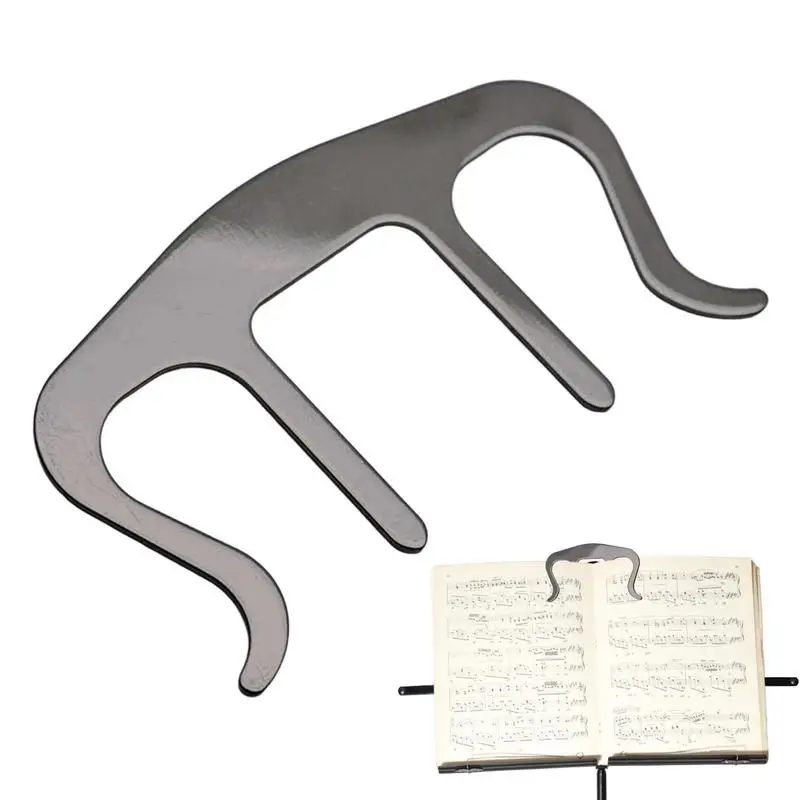 

Music Book Holder Music Bookmark Music Bookshelf Clip Music Bookshelf Clip Wind Clips For Piano Sheet Keyboard Kids Classroom