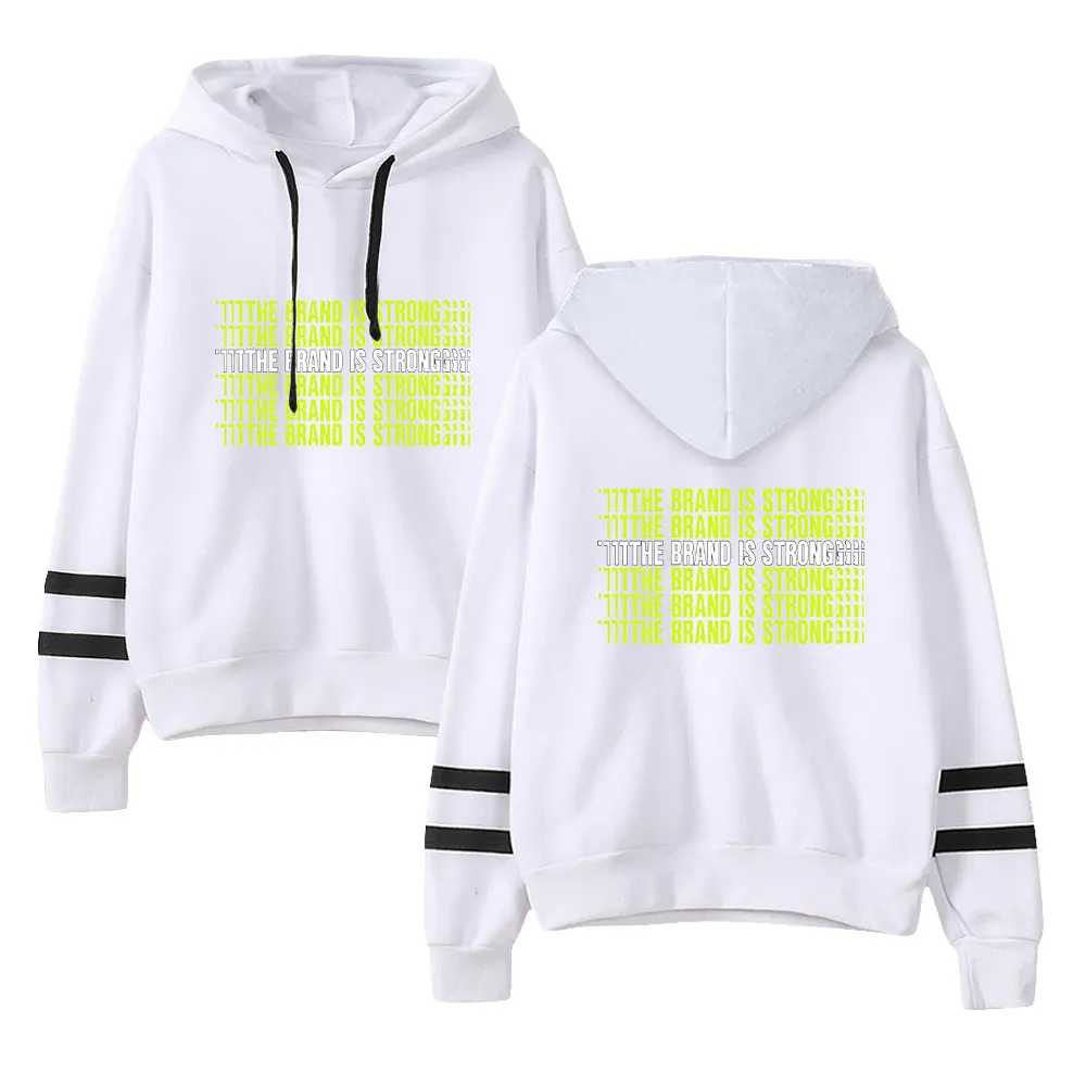 Desus and Mero Merch Unisex Pocketless Parallel Bars Sleeve Sweatshirts Women Men Hoodie 2022 American Talk Show Funny Clothes