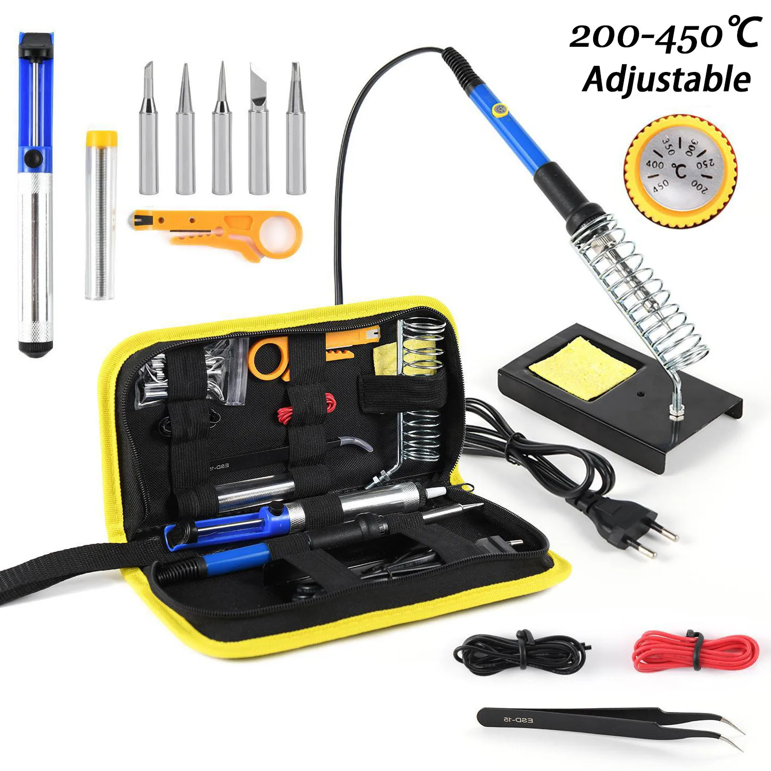 

Temperature Tools Tips Solder Electric Rework Iron Iron Welding Adjustable Repair Station Soldering Soldering