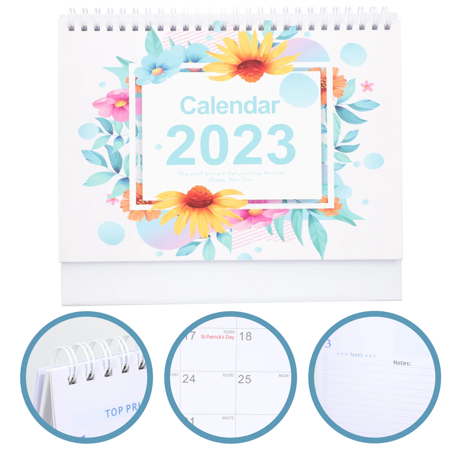

Calendar Desk Desktop Planner Office Standing Monthlyacademic Paper Tabletop Table Daily Note Calendars Easel English Schedules