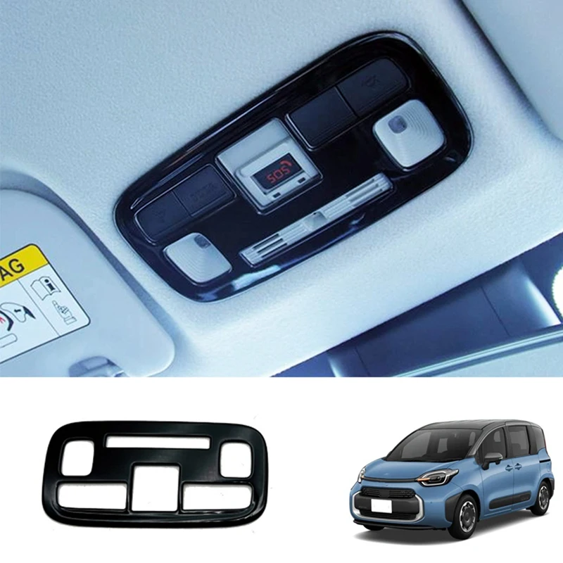 

Car Interior Front Reading Light Lamp Cover Trim Sticker For Toyota Sienta 2022 2023