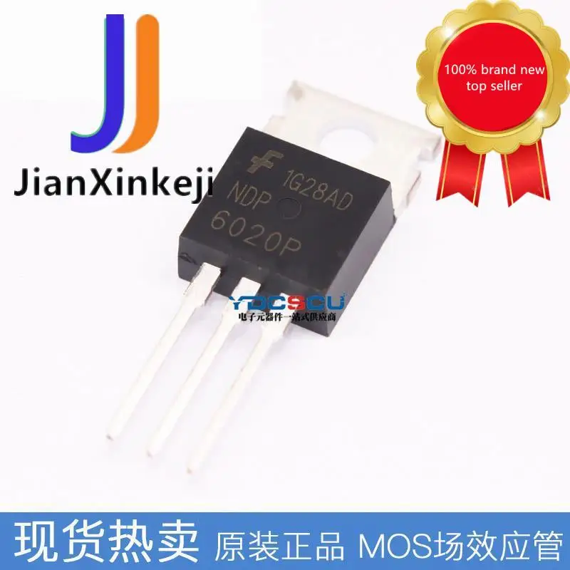 

10pcs100% orginal new Spot NDP6020P MOSFET tube P-CH 20V 24A straight plug TO-220 in stock