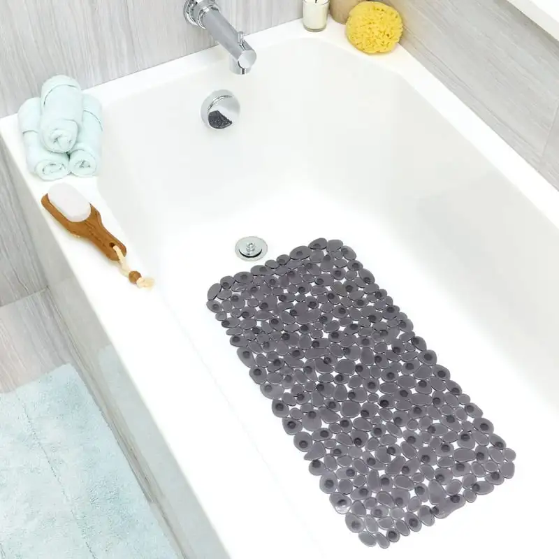 

Solid Print PVC Non-Slip Bath Mats, 26.5 ‘get naked’ bath mat Rug gripper Rug for bathroom Bathroom stuff Barh tub mat Kawai