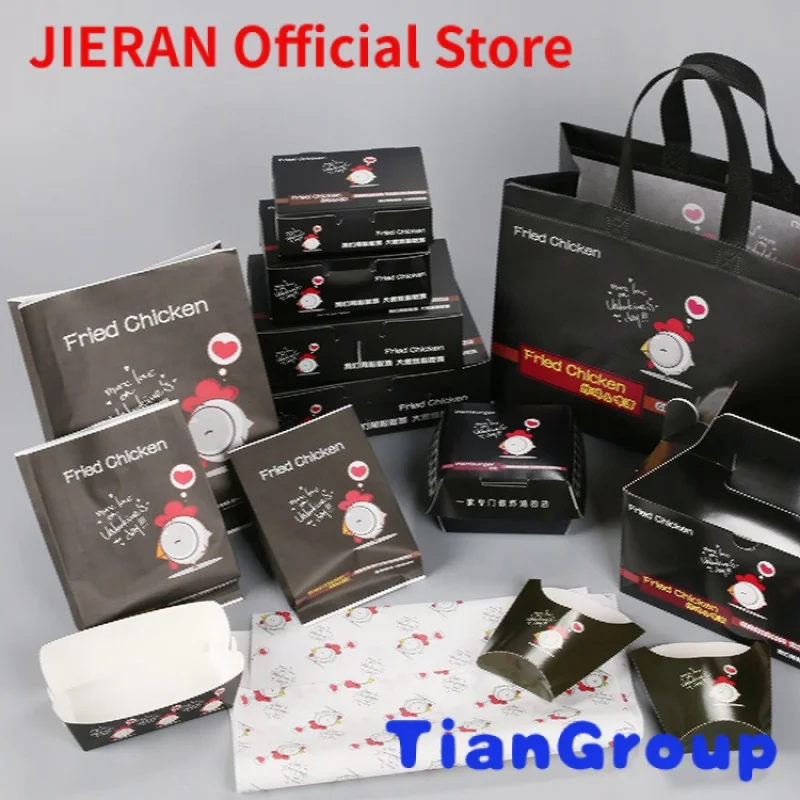 

Оригинальный Печатный биоразлагаемый контейнер для еды, картона, картона