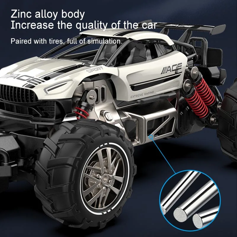 

1:14 Alloy High-speed Car Drift Racing Car 2.4G Electric Mountain Off-road Climbing Drift Racing Remote Control Car Toy