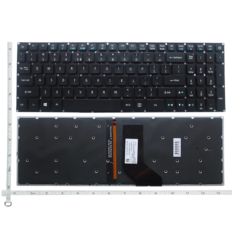 

New for Acer Aspire VX 15 VX15 VX5-591G VX5-591 VX5-793 VN7-593 VN7-793 VN7-793G Backlit Keyboard US English BLACK