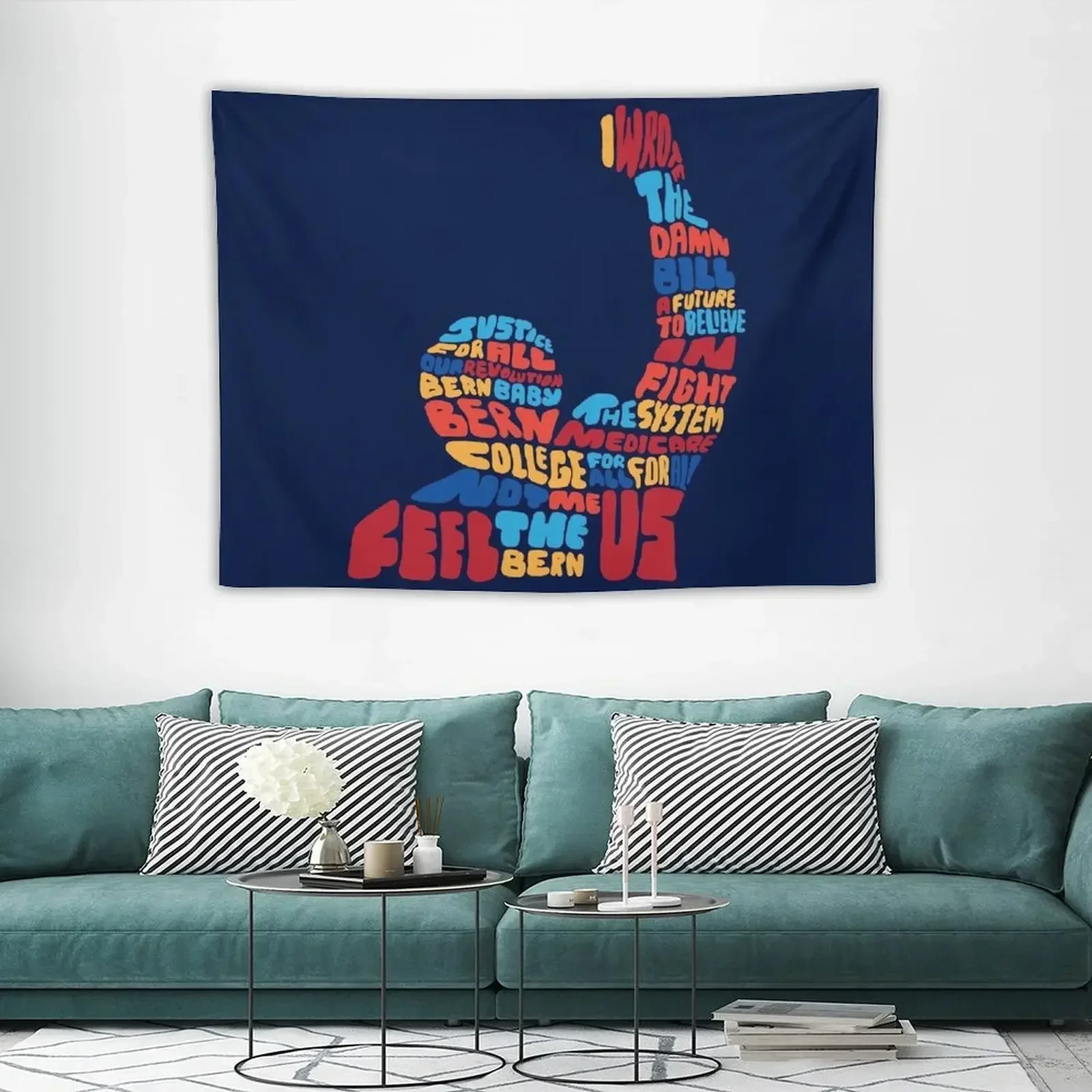 BERNIE QUOTES Гобелен Настенный декор Настенные покрытия Домашний Эстетическое