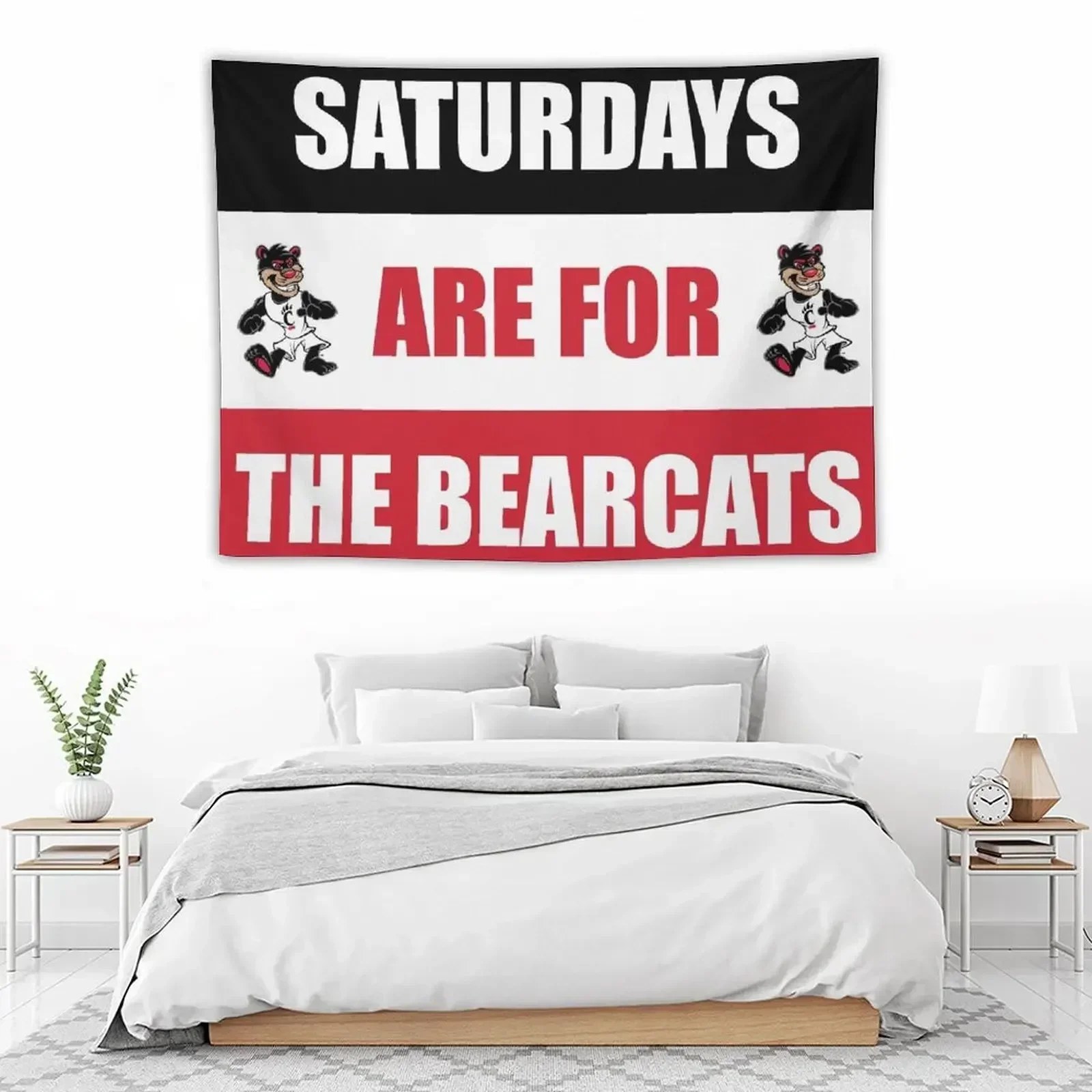 Суботы Are For The Bearcats Гобелен Дизайн комнаты Украшения дома