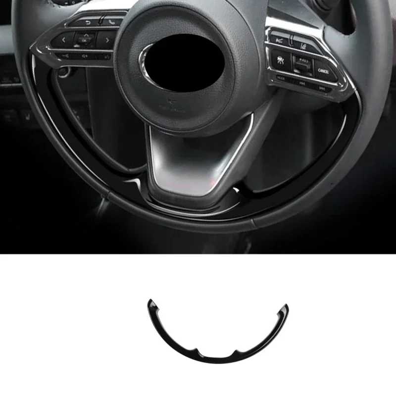 

Для Toyota Yaris Cross 2020-2022 2023ABS черные внутренние аксессуары оконный переключатель переключения передач чашка для воды панель крышка рулевого колеса