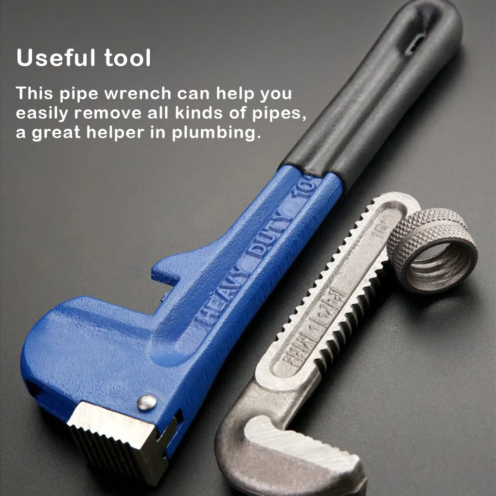 

Home Office Plumbing Pliers Wrenches Portable Sewer Drainage Adjustable Open Spanner Toilet Plumber Repair Tool 14 Inch