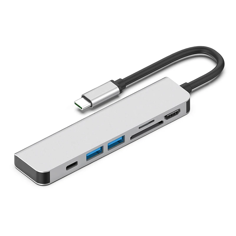

Док-станция с портом USB Type-C на HDMI, 6 в 1