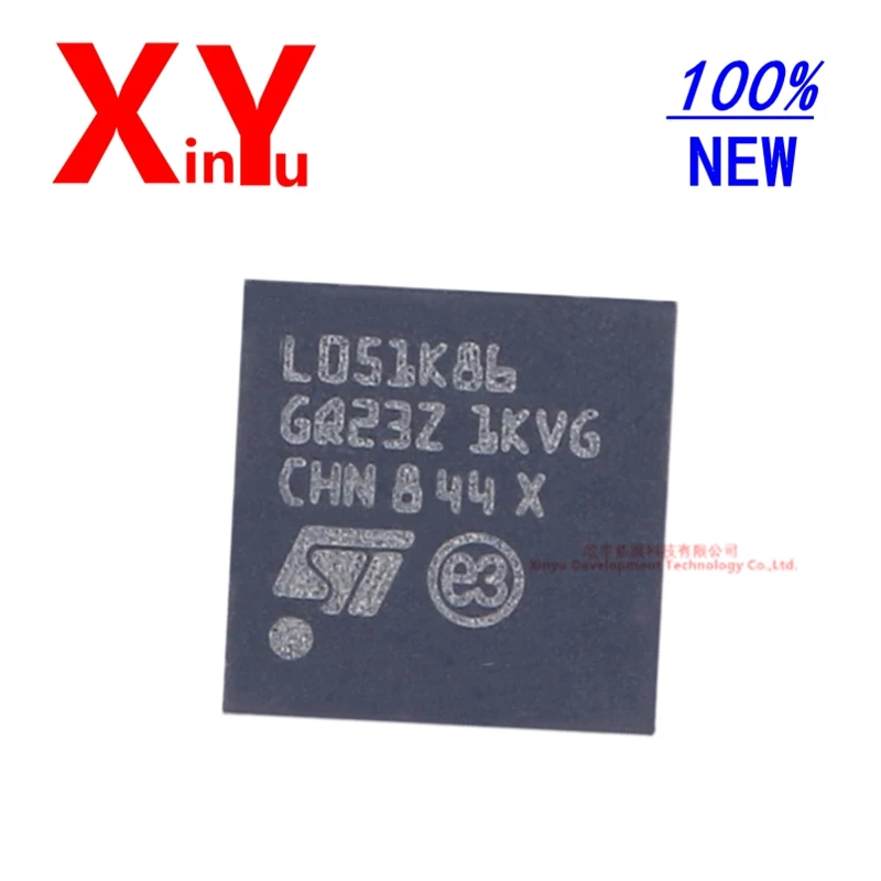

100% оригинальный новый STM32L051K8U6 L051K86 32L051K8U6 QFN32