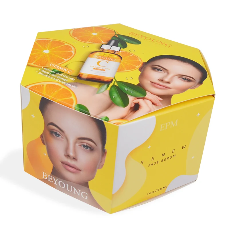 

Sencai High Quality Custom Cosmetic Oil Gift Package Hexagon Art Paper Box