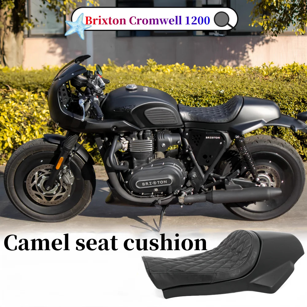 Оригинальная подушка сиденья для мотоцикла в стиле ретро GK1200 Brixton Cromwell 1200 Camel Hump