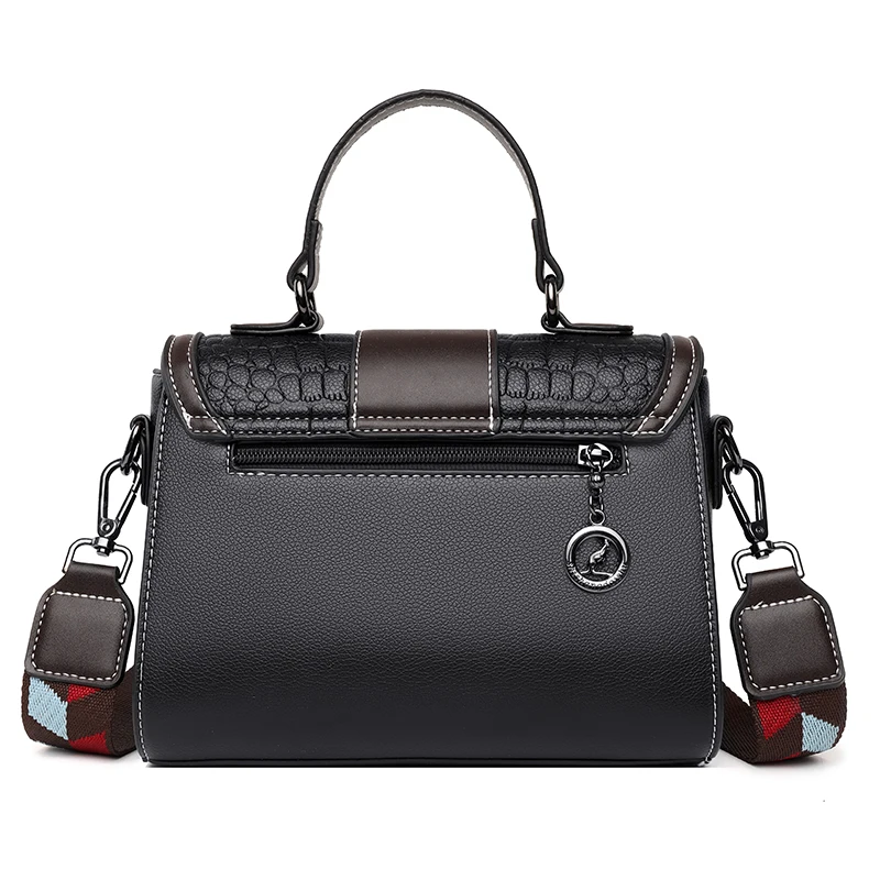 crocodile pattern flip tote bag 2022 new high quality pu leather womens designer handbag luxury brand shoulder messenger bag free global shipping