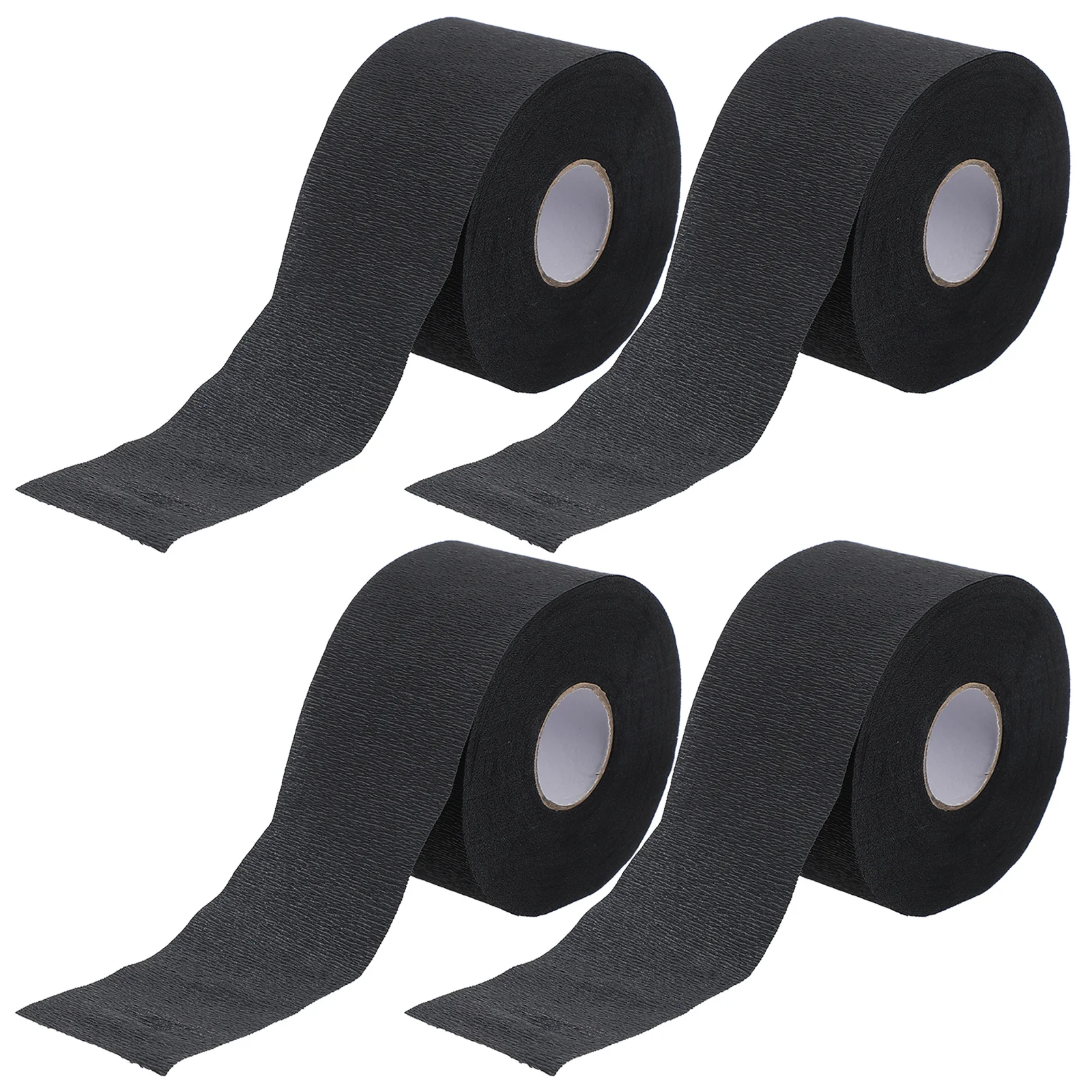 

4 Rolls of Professional Barber Neck Papers Neck Protection Strips for Barber Shop