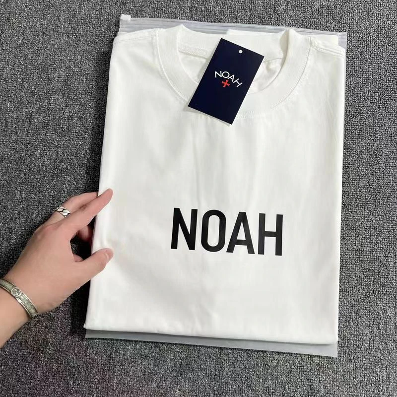 

Noah T-shirt Classic Monogram Print NOAH Streetwear Casual Loose Short Sleeve T Shirt Men Women Top Tee